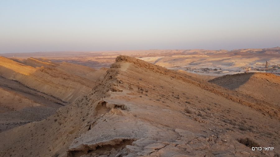 שקיעה על המכתש הגדול